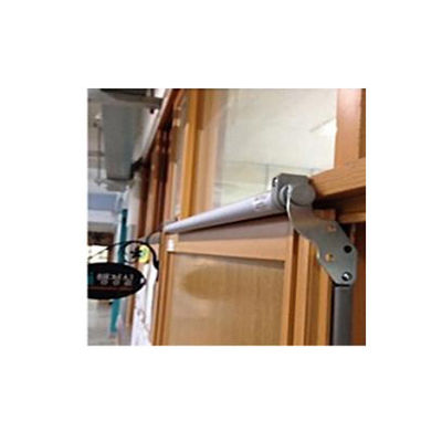 Zilveren zelf sluitend automatisch pneumatisch schuifglas deur sluiter voor schuifdeur 30-80 kg