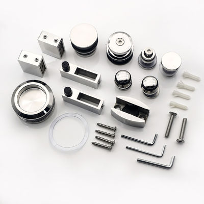 Schuiftoestellen Hardware voor douche Fitting voor framelsss Glass Doorswer Door Kit