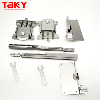 8.5cm*11cm Sliver Soft Close Sliding Wardrobe Door Rollers voor gemakkelijke installatie