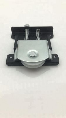 8.5cm*11cm Zwart Sliver Zuid-Amerika Steel Heavy Duty Groove Schuifdeur Roller Wheel