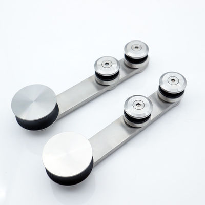 Roosterloze glazen doucheruimte Rolling Barn Schuifdeur Track Hardware Kit met Acryl Tray