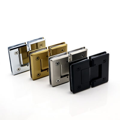 Top prestaties 90 graden Messing douche glazen deur Povit scharnier voor vast 8-12mm glas