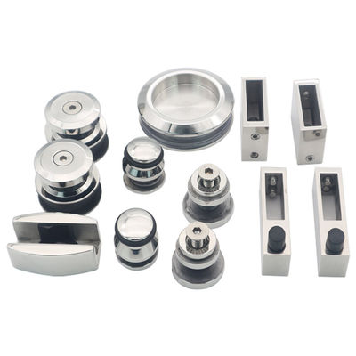 Andere materialen Glijdende douche glazen deur Hardware accessoires voor glazen badkamer scherm