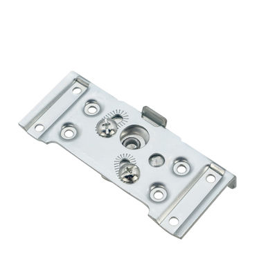 Verstelbare deuren van ijzer en nylon, rolwielbevestigingen voor schuifdeuren 8,5 cm*11 cm