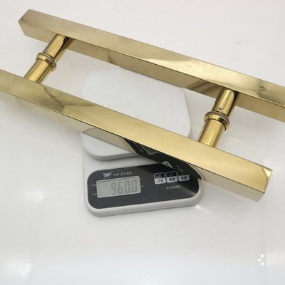 Voeg een vleugje goud toe aan uw badkamer met roestvrij staal douche glazen deurgrepen