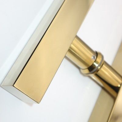 Voeg een vleugje goud toe aan uw badkamer met roestvrij staal douche glazen deurgrepen