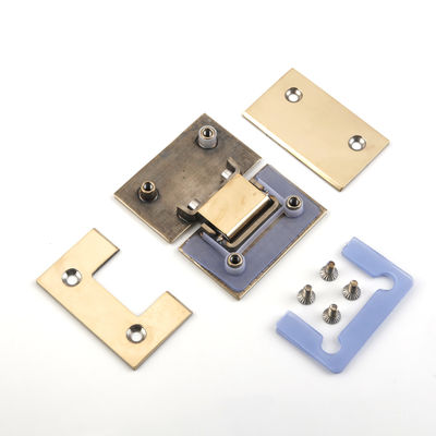 Moderne design Rose Gold douche scharnier voor Bifold glas douche deur Cerniere Box Doccia