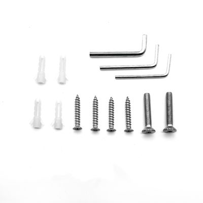 Spiegel Afwerking Schuifglasdeur Hardware Kit voor Douche Schuurdeur Puerta de Ducha