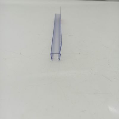 6-12mm glas compatibel 180 graden PVC rubber H-kanaal bodem glas douche afdichting deur band