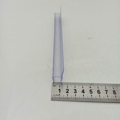 6-12mm glas compatibel 180 graden PVC rubber H-kanaal bodem glas douche afdichting deur band