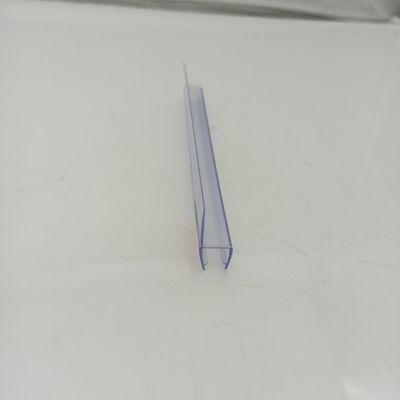 6-12mm glas compatibel 180 graden PVC rubber H-kanaal bodem glas douche afdichting deur band