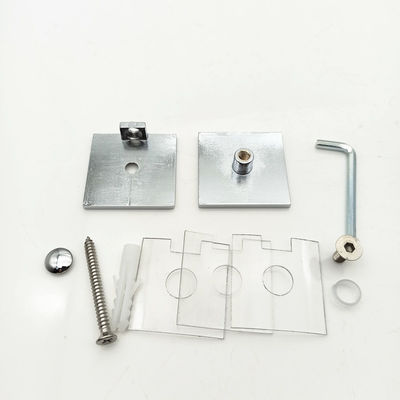 Canada Messing Chrome Plate Wand tot Glas Douche Klem voor deur Breedte 600-800mm Hot Item