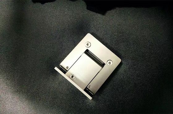 90 graden hydraulische douche scharnier voor normale badkamer glazen deur in sliver aluminium