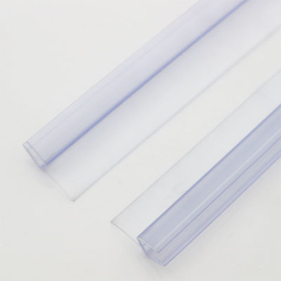 Transparante 8-12 mm douche deur afdichting streep milieuvriendelijk co-extrudeerd PVC voor waterdichtheid