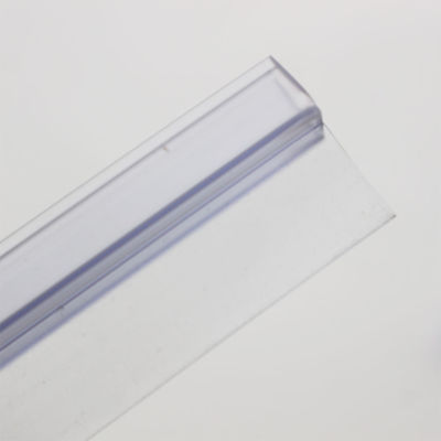 Transparante 8-12 mm douche deur afdichting streep milieuvriendelijk co-extrudeerd PVC voor waterdichtheid