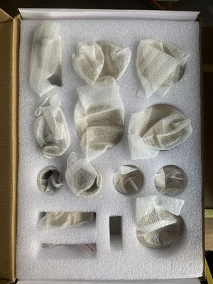 Hoge hardheid en duurzaamheid Schuifdeur accessoire voor een enkele glazen deur in Pools goud