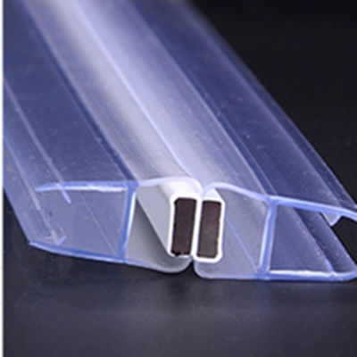 Modern ontwerp 8-12 mm helder PVC waterdichtingsband voor douchescherm lange liftfunctie