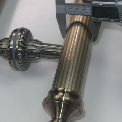 Europese stijl zink legering bronzen antieke deurgreep voor hoteldeur vervanging