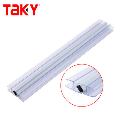 Frameless Magnetische PVC waterdichte afdichting strip voor 6mm 8mm 10mm glazen douche schuifdeur