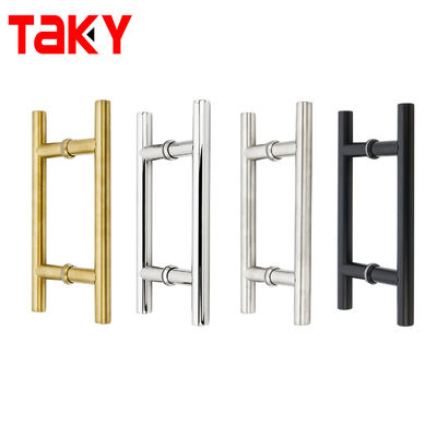 1.0mm buisdikte roestvrij staal D-type glazen deur trekhandgreep voor hotel douche kamer
