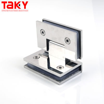 Roestvrij staal scharnier klem Glas naar Glas Bisagra Ducha para Vidrio voor 8-12mm Glas