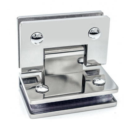 Roestvrij staal scharnier klem Glas naar Glas Bisagra Ducha para Vidrio voor 8-12mm Glas