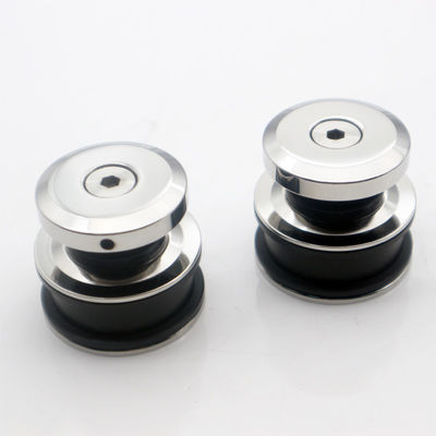 8-12 mm raamloze glazen deur glijdende spiegel schuur deur kit voor hotel badkamer en kast