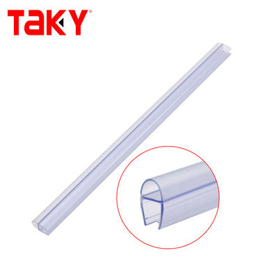 180 graden H-type polycarbonaat waterdicht voor 2400MM In-line paneel stoom douche deur