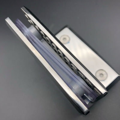 Vaste 8-10mm glas 360 graden glas naar glas douche badkamer hutten glazen deurhangers moderne design stijl