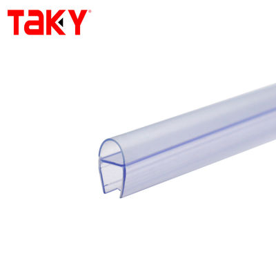 Super helder kleur 6-12 mm milieuvriendelijk PVC douche deur afdichting voor glazen deur