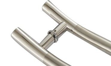Moderne design douche deur trekhandgreep met 600*500*32mm/800*500*38mm roestvrij staal