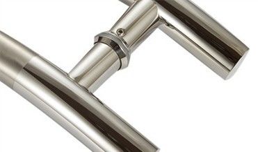 Moderne design douche deur trekhandgreep met 600*500*32mm/800*500*38mm roestvrij staal