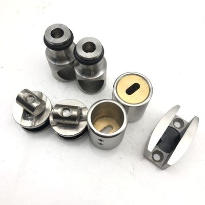 Glijdeuropening voor 12 mm glas Modern ronde bar glas douche deur hardware