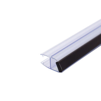 6-12 mm douchekamer glazen afdichting waterdichte banden met PVC-magnetische douchedeur afdichting