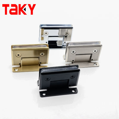 Frameless Glass Door Hinge PSS/SSS/MB Afwerking 90 graden Solid Brass voor douche deur