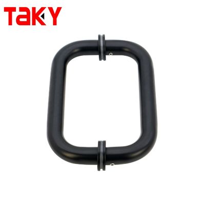 1.0mm Dikte 6 inch Handle voor douche deur en lange hotel badkamer glazen deur handle