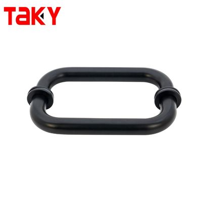 1.0mm Dikte 6 inch Handle voor douche deur en lange hotel badkamer glazen deur handle