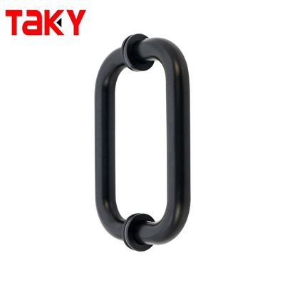 1.0mm Dikte 6 inch Handle voor douche deur en lange hotel badkamer glazen deur handle