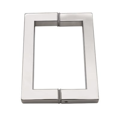 Modern ontwerp roestvrij glas deurgreep voor Back To Back Gebouw standaard Internal