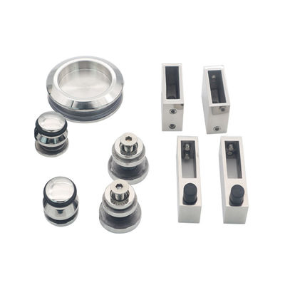 6ft Double Door Kit met moderne schuifdeur en robuuste ss304 hardware fitting