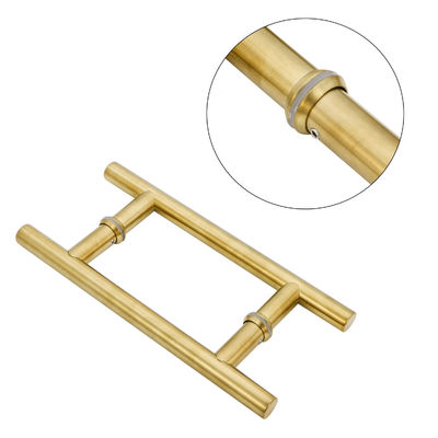 TK-H003 Luxe stalen deurgreep met sliver afwerking en geavanceerde satine / gepolijst ontwerp