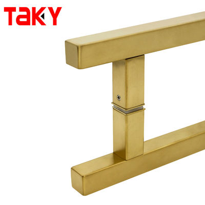 Satine Steel TK-H003 Hoofddornhandgrepen Lange gouden deur trekhandgreep