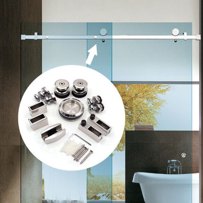 6ft Double Door Kit met moderne schuifdeur en robuuste ss304 hardware fitting