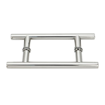 16&quot; zware H-vormige schuifdeur handgreep voor dubbelzijdige Chrome Push Pull deuren