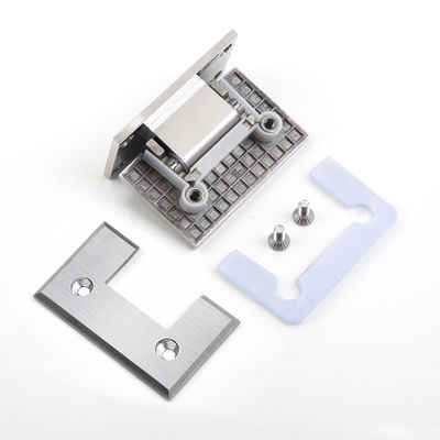 90 graden muur tot glas douche behuizing scherm modern ontwerp met draaiende deur scharnieren