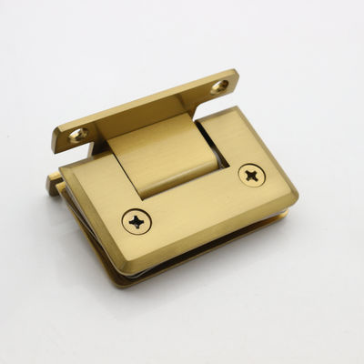 Verstelbare Messing Pivot Wand Glas Scharnier voor Glas Deur Pivot Scharnieren in 90 * 55mm Grootte