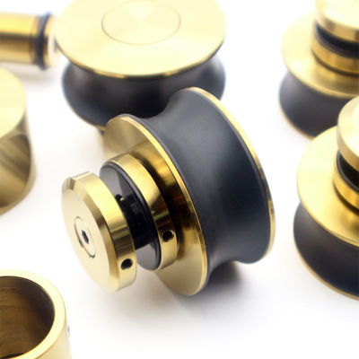 Glijdende gouden badkamertoebehoren Accessoires Kit voor deur Satin/Pools/Matt Zwarte afwerking