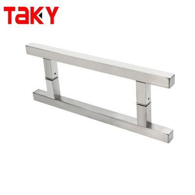 Moderne design stijl roestvrij staal schuif douche glazen deur trekhandgrepen voor ziekenhuis