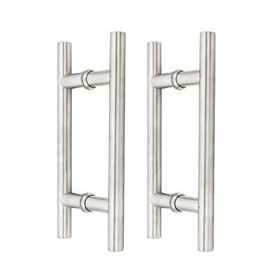 Roestvrij staal trekhandgreep voor hotel kantoor appartement deuren ramen 200*200*19*1,0mm