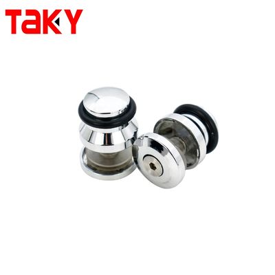 Hardware kit voor douche deuren Hoge hardheid en duurzame frameless kit voor ronde bakvorm